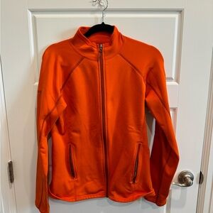 Marmot Men’s Stretch Fleece Full Zip Jacket Sunset Orange Sz M